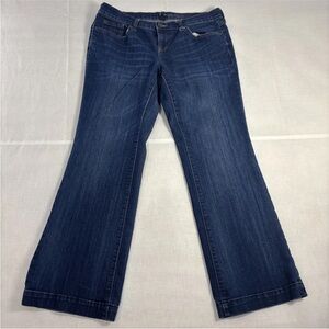 Gap 1969 Long Lean Dark Wash Denim Jeans Women's Size 10/30S